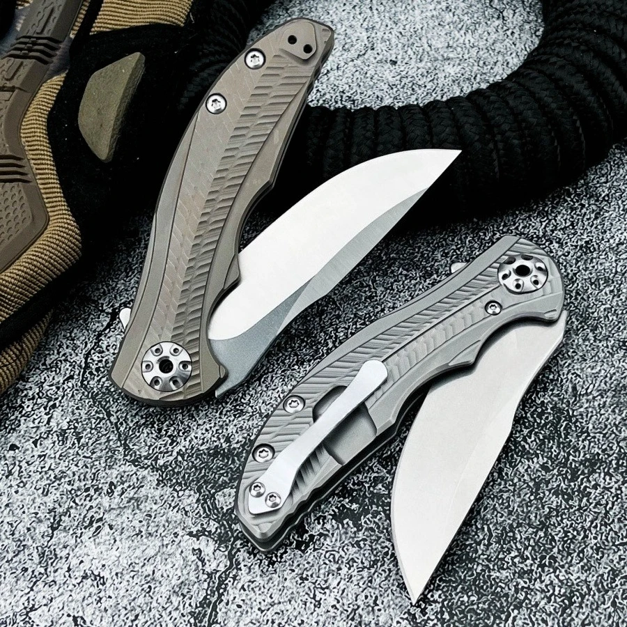 0609-folding-knife-d2-steel-blade-tc4-titanium-handle-portable-edc-multi-functional-tool-compact-design-precise-and-durable