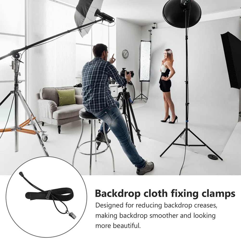 6 Pcs Background Cloth Clip Photography Clamp Backdrop Clips Holders Abs Clamps