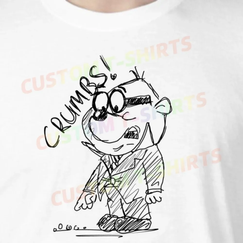 

84 174_Penfold Fans' comic-style hand-drawn pattern T-shirts for both men and women in summer