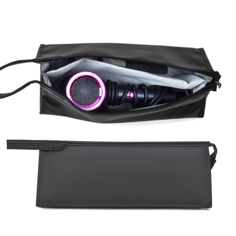 

Empty Hair Dryer Storage Bag Dustproof Waterproof Travel Portable Hair Dryer Hair Curler Hair Rod Carrying Case Large Capacity