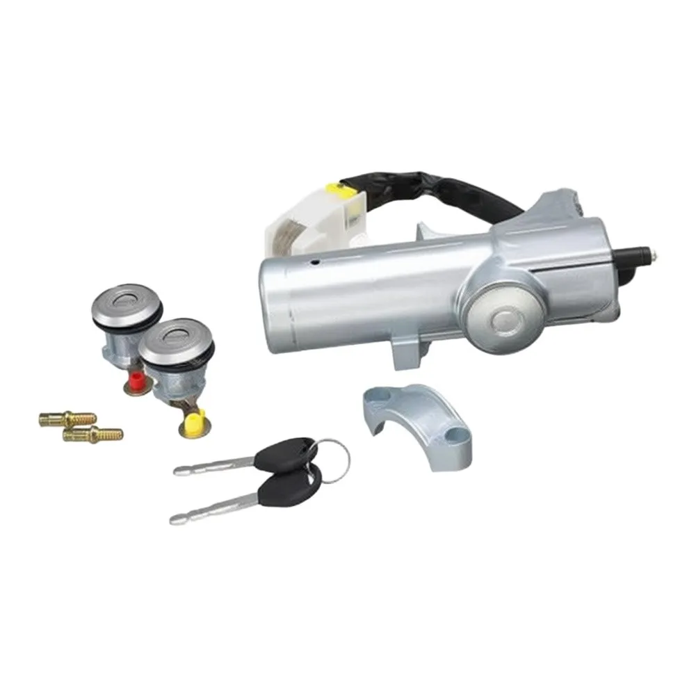 K9810-2s806 Replacement Ignition Lock Cylinder For Daily Driving Repair Direct Replacement Fit Includes Two Keys