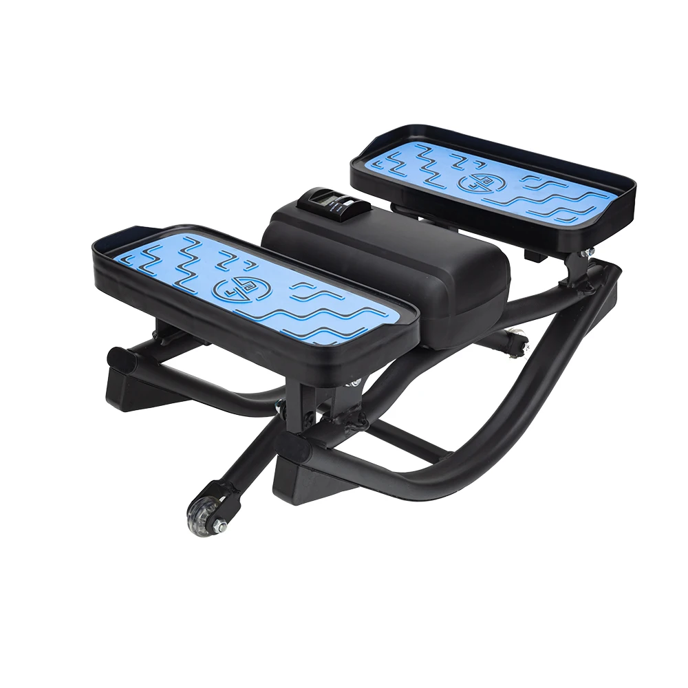 

Steel Material Mini Swing Stepper - Cardio Twister Stair Climber, Compact Fitness Equipment for Home Workouts & Aerobic Training