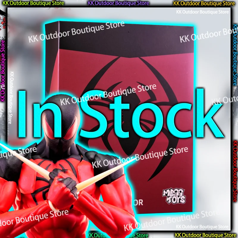 

В наличии беспорядочные игрушки Человек-паук Алый паук Kaine Parker Messtoys Черный симбиот Человек-паук Аниме Фигурка Подарки Игрушки