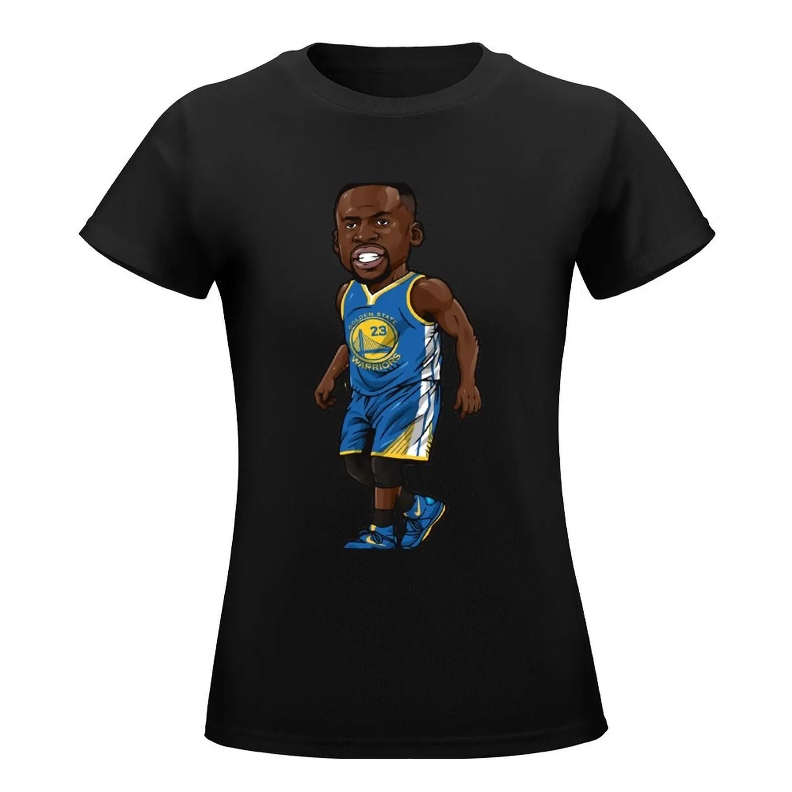 Draymond Green 23 Draw Chibi T-Shirt animal print shirt for girls kawaii clothes oversized western t shirts for Women