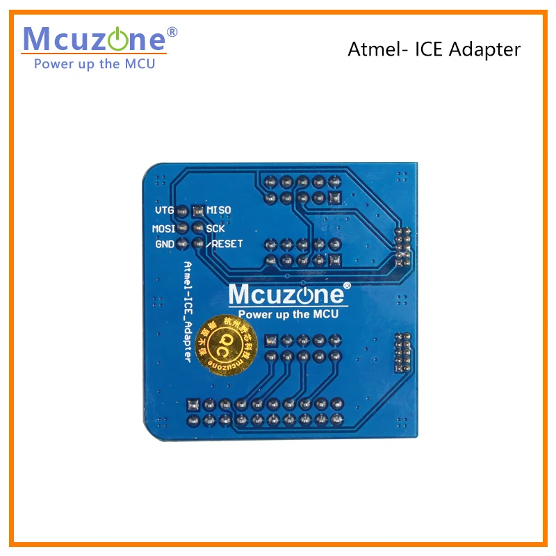 Mcuzone Atmel-ICE Adapter Board 1.27 TO 2.54 AVR(ISP JTAG PDI TPI) SAM(JTAG SWD) ATATMEL-ICE-ADPT Adapter Kit Free Shipping