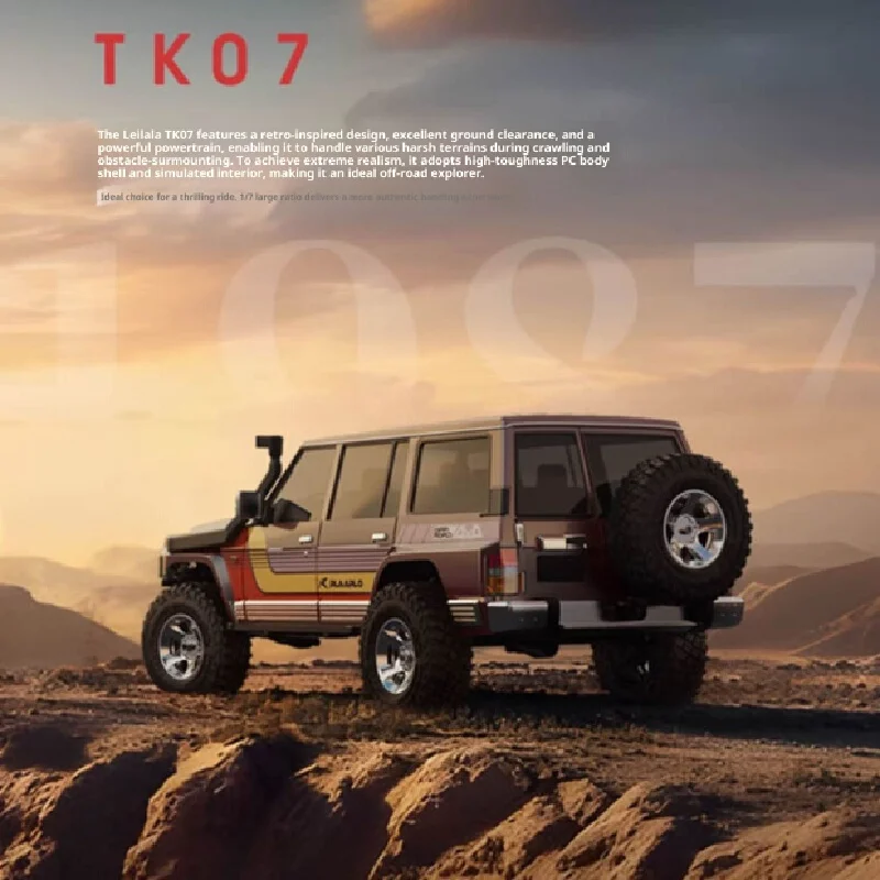 

Tk07 1/7 4WD RC автомобиль моделирование электрические автомобили с дистанционным управлением двухскоростной дифференциал альпинистский внедорожник игрушка для мальчика в подарок