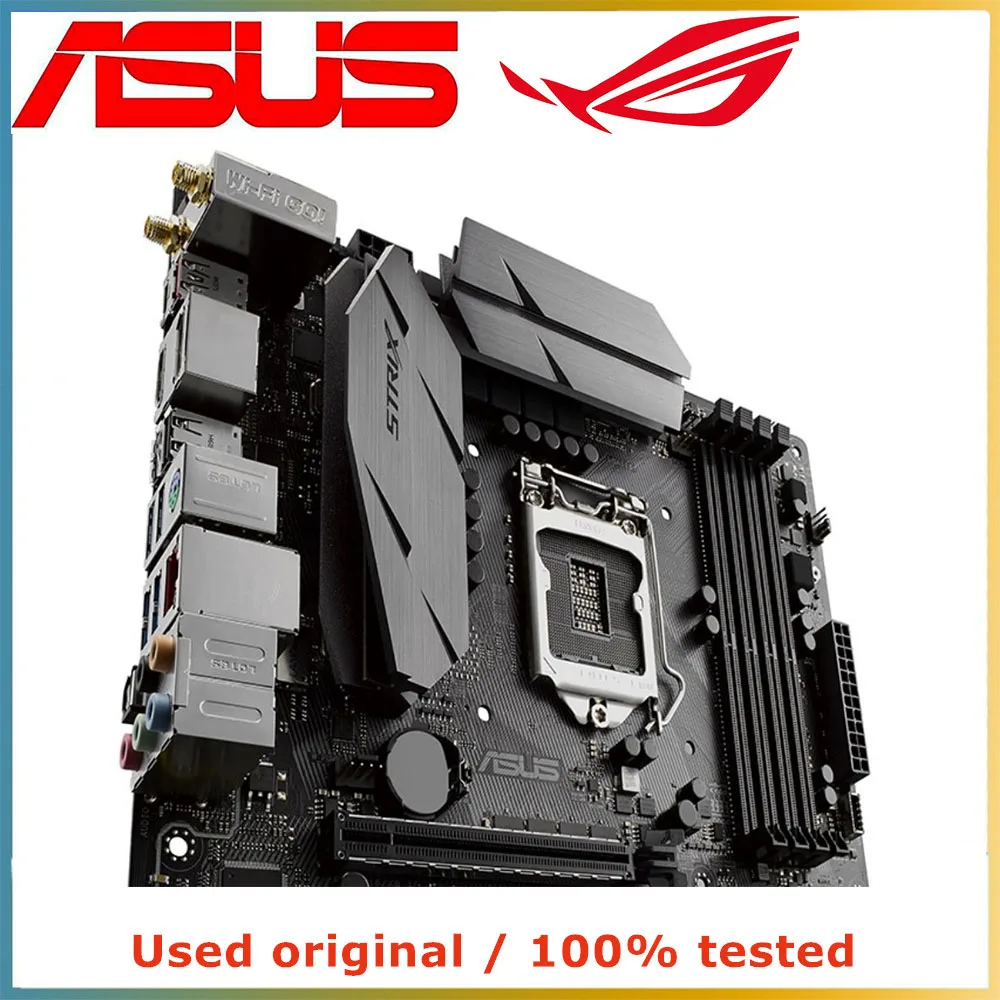 Imagem -06 - Asus-rog Strix Z270g Gaming Computer Motherboard M-atx Lga 1151 Ddr4 Desktop Mainboard M.2 Nvme Pci-e 3.0 X16