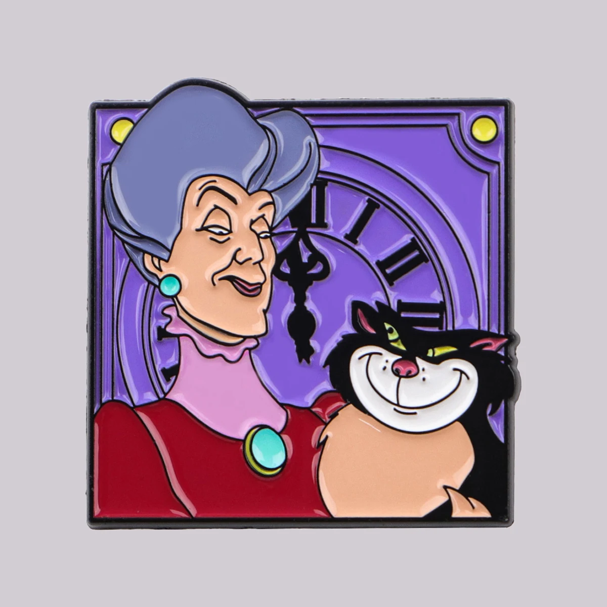 

Black Cat Enamel Pin Funny Villain Brooch Pines Lapel Pins Badge on Backpack Clothing Accessories Cartoon Jewelry Friends Gifts
