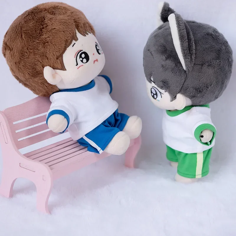 Mini 10/15/20cm Labubu Clothes Plush Doll\'s Outfit Accessories Leisure Sports Colored Shorts for Labubu Dolls Fans Gift