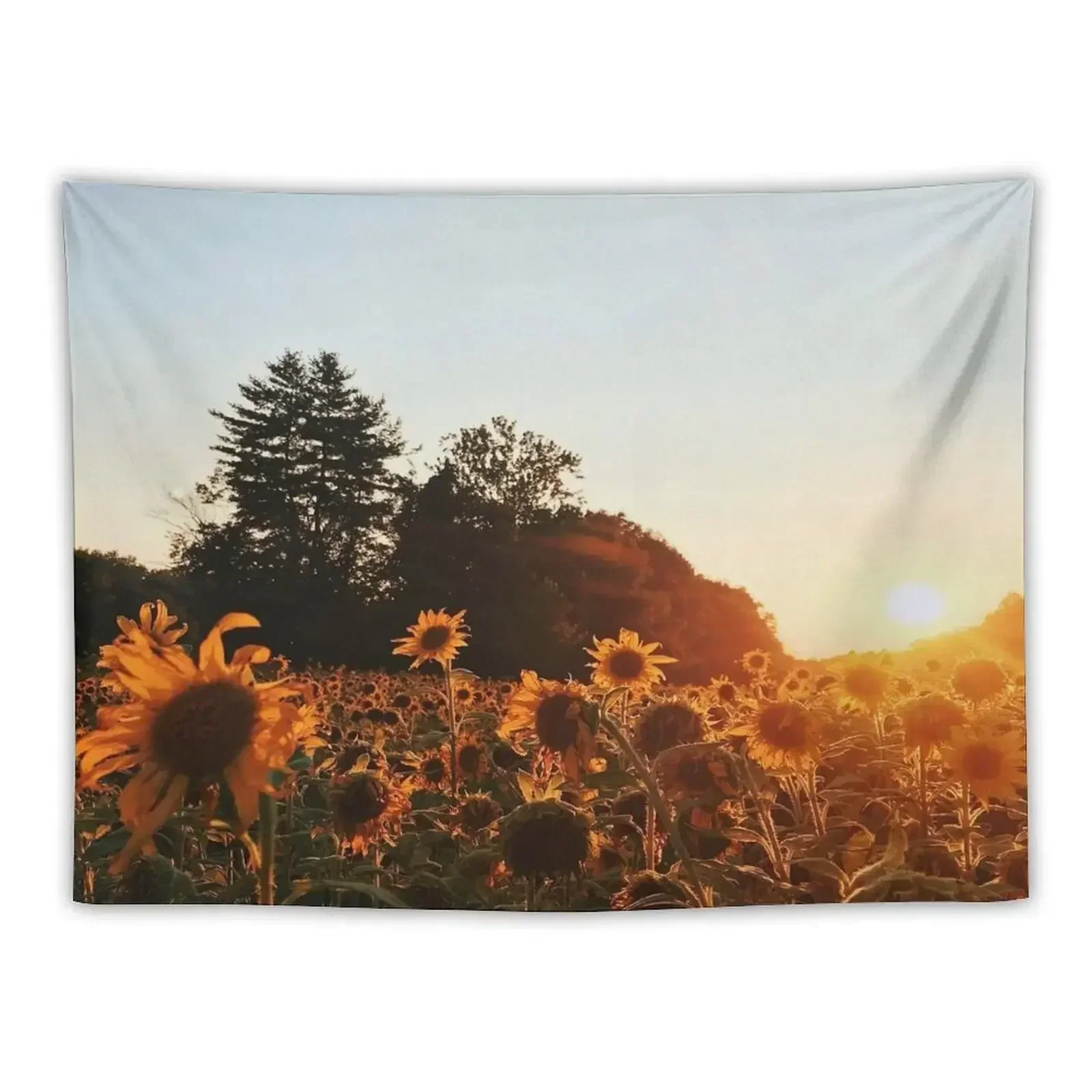 

Sunflower Field Tapestry Bedroom Decoration Wall Hanging Outdoor Decor Tapestry