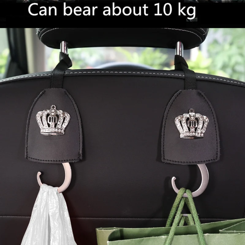 רכב מרכב יצירתית עור במכונית אחורי מושב אחורי מושב ראש אחסון סגנון תיק של תיק צרכים