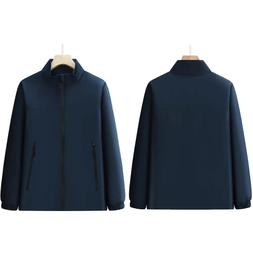 سترة عمل احترافية بياقة واقفة للاستخدام الخارجي سترة واقية موحدة للشركات للعمليات الميدانية لملابس العمل الصناعية #5