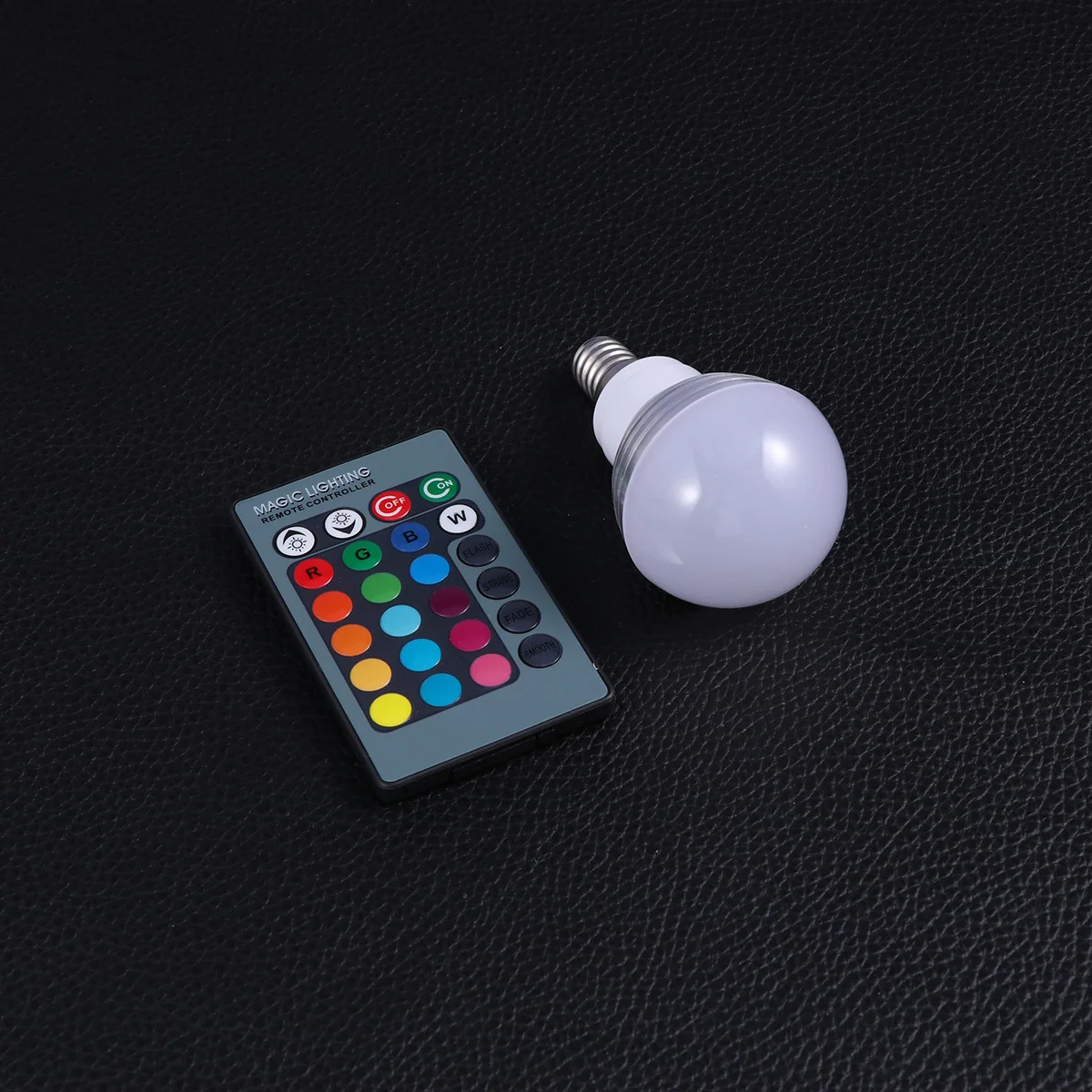 

3W Rgb LED Bulb E14 Color Changing Light Bulb Remote Saving Decorative Lighting for Home Bar Club Dining Room