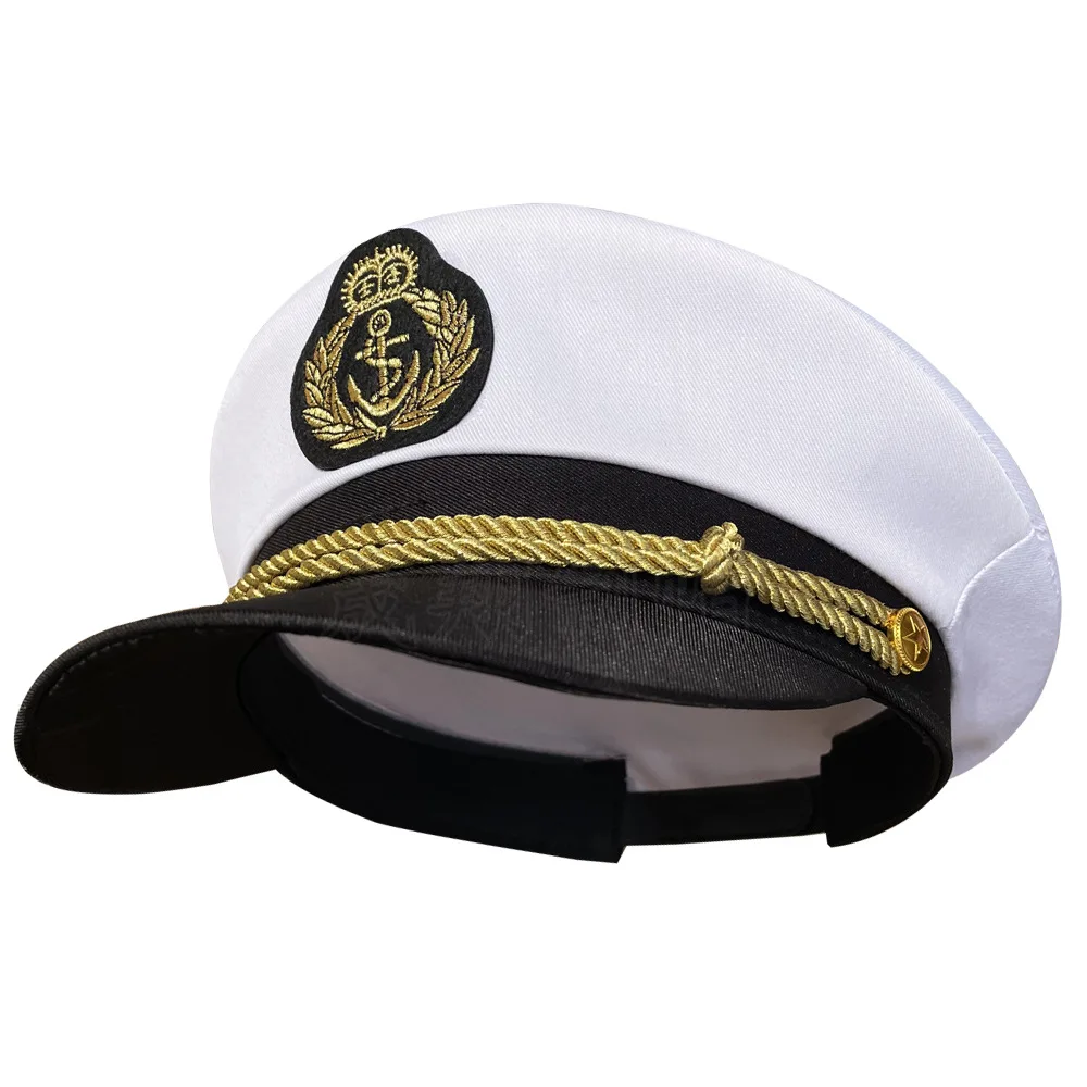 

Military Hat Army Peaked Sun Protection Military Cap men Flat Top Large Foreign Security Sunshade Patrol Crew 8M199