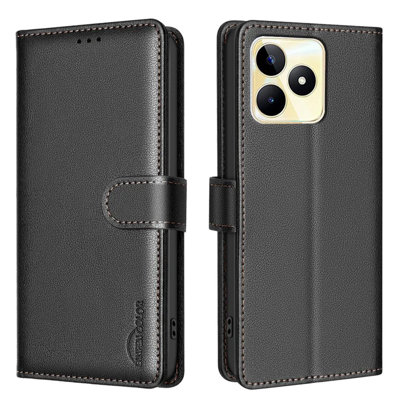 Wallet Flip Case For Realme C75 4G Cover Cases For OPPO Realme C75 C51 C53 C55 C65 Note50 4G Coque Leather Phone Protective Bags