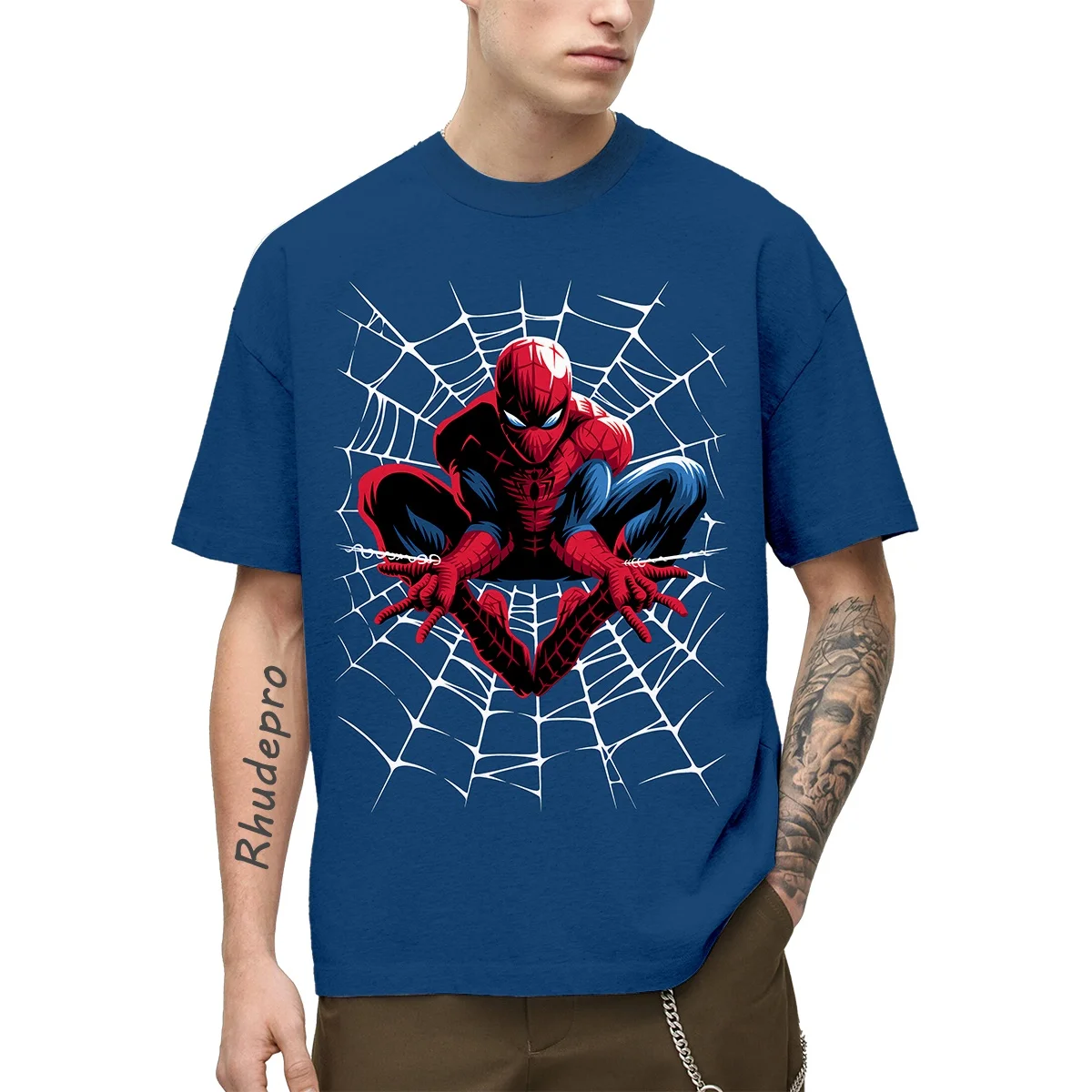 

Miniso Superhero Spiderman 3D Print Iron Man Boy Top Tee Casual Sports T-Shirts 3-14 Years Old Kids Clothing Summer Short Sleeve