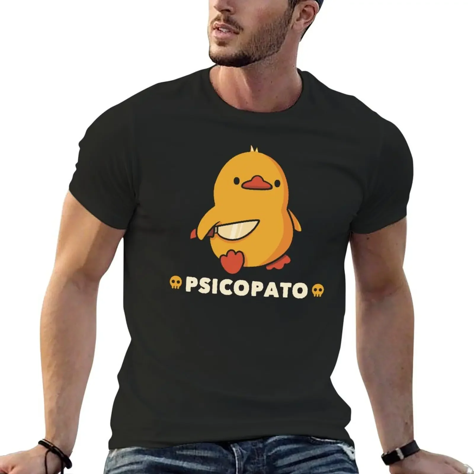 

Psicopato Funny Duck by Tobe Fonseca T-Shirt anime tshirt oversizeds custom t shirt clothes for men