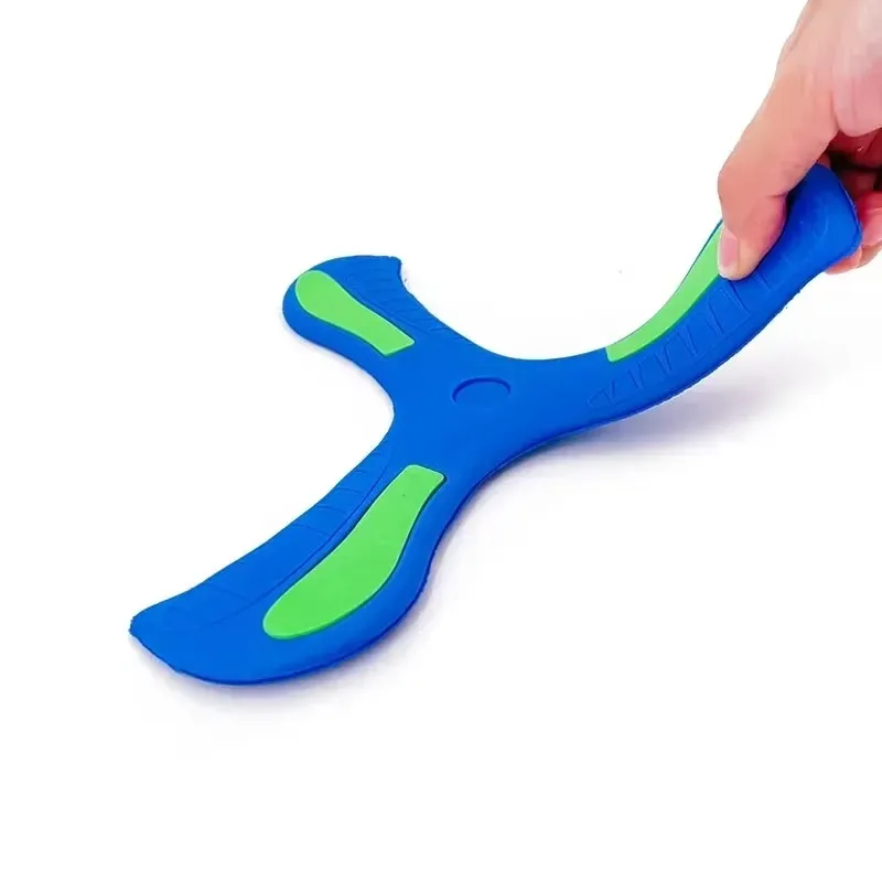 Jouet Boomerang volant doux à lancer à la main, disques volants amusants, jouets de sport de plein air pour enfants et adultes, jeu de Puzzle interactif, 4/3/1 pièces