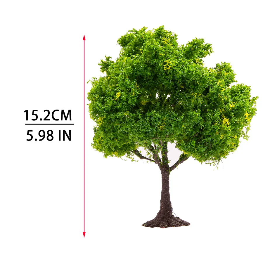 10-15cm Simulation Miniature Wire Trees Model Artificial Plant Toys for Railway Train Layout/Diy Model Making/Diorama