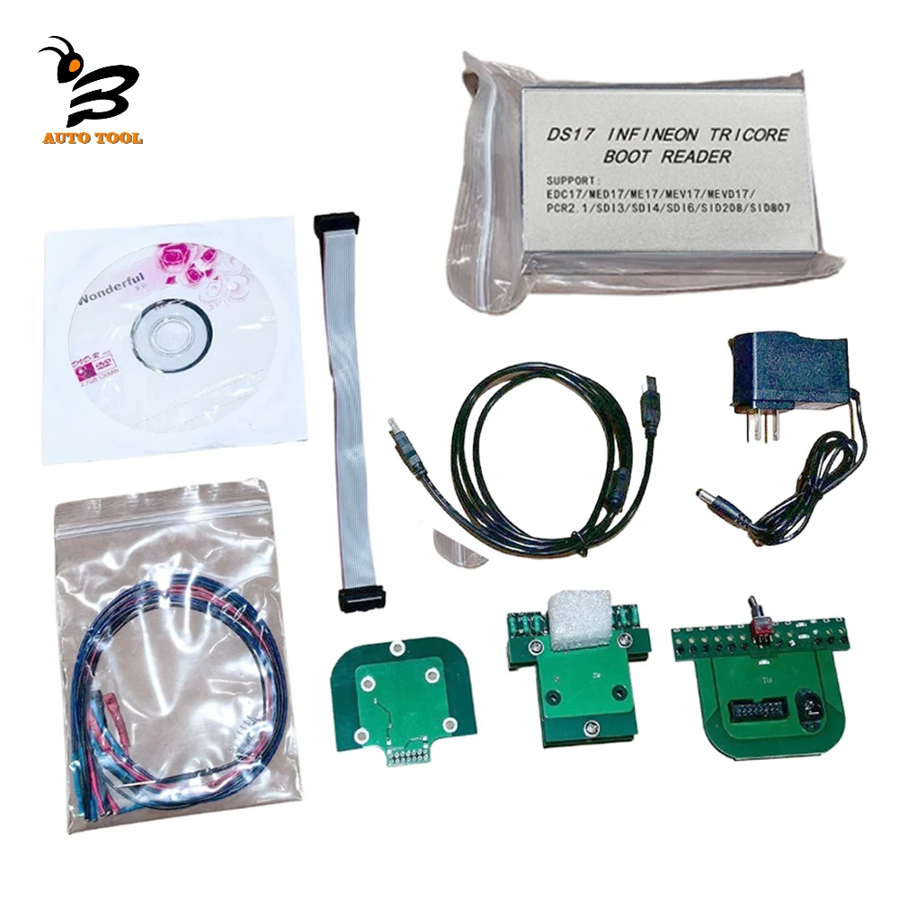 

DS17 Infineon Tricore Boot Reader Support EDC17 MED17 ME17 MEV17 MEVD17 Update Version BDM100 ECU Programmer Read Write EEPROM