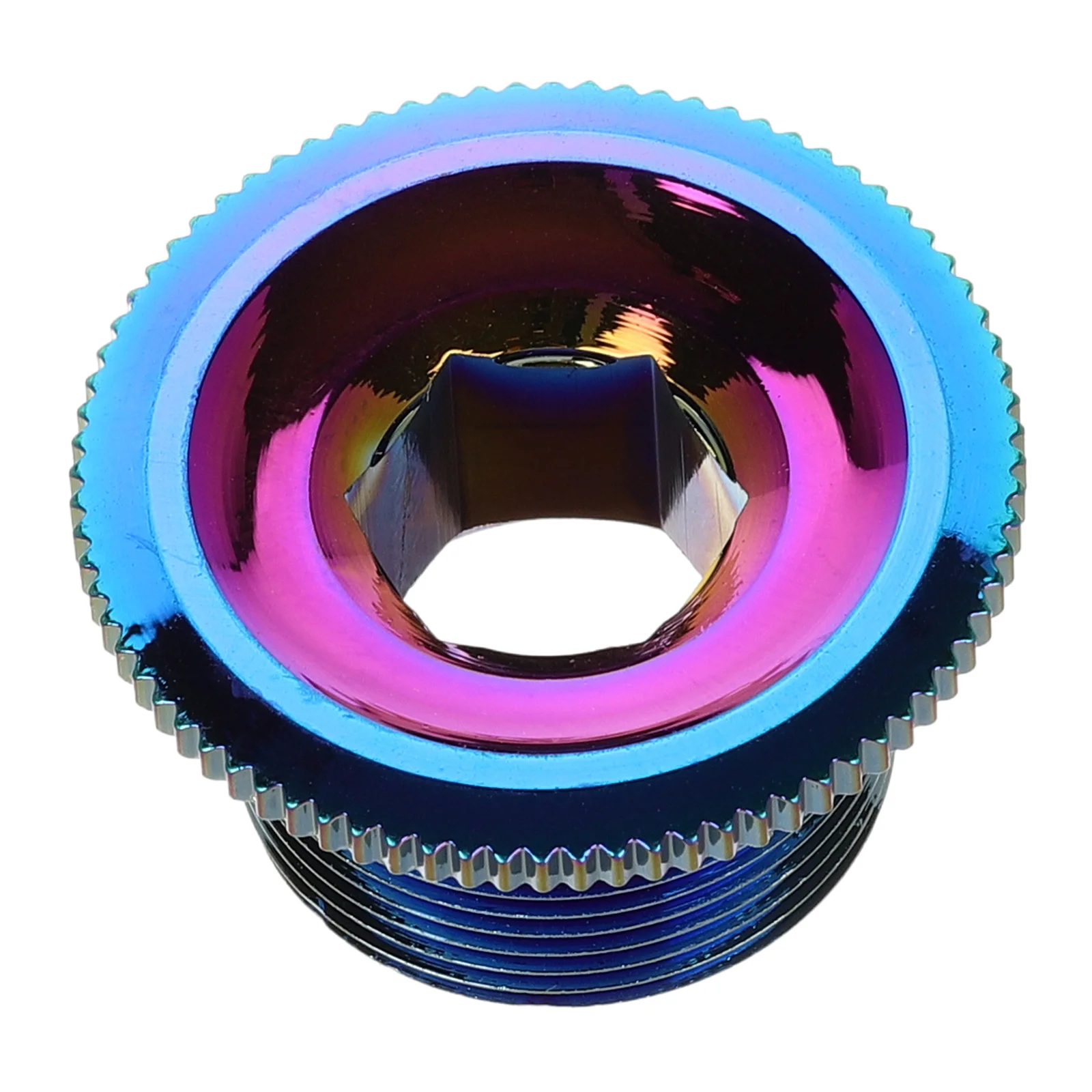 

Bicycle Crank Cover Aluminum Alloy Lightweight Durable For Mountain Bike Repair Replacement Crankset Screw Cycling