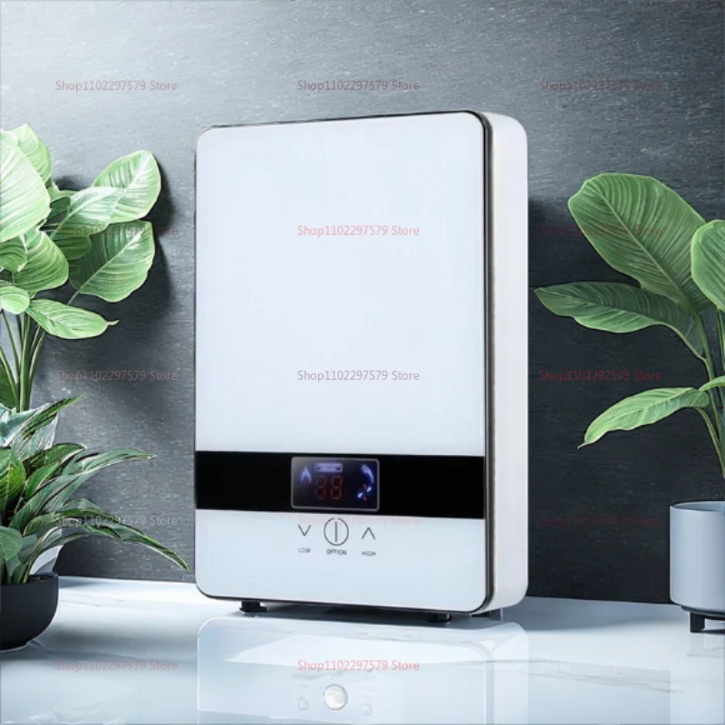 سخان مياه كهربائي فوري محمول، مناسب للاستخدام المنزلي، تسخين سريع، المطبخ والحمام، مقاوم للماء