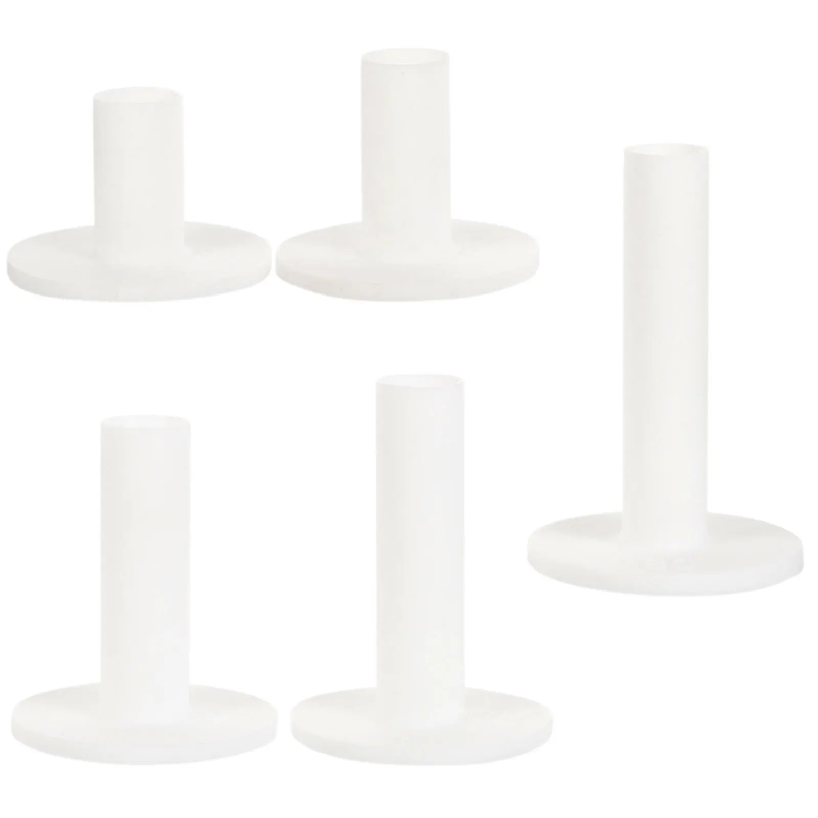 5 قطعة تي شيرتات الغولف عالية الجودة تقف أصحاب سيليكون مرنة طلقات أقوى أقل المقاومة أدوات الغولف الغولف تيز #5