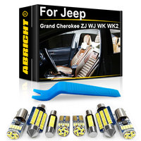 Car LED Interior Light For Jeep Grand Cherokee ZJ WJ WK WK2 1993 2004 2008 2012 2014 2015 2018 2019 2021 Accessories Part Canbus