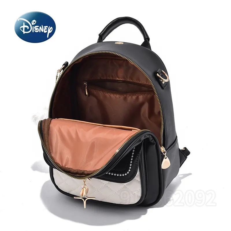 Disney Mickey New Women\'s Backpack Cartoon Fashion Women\'s One Shoulder Crossbody Bag Mini Fashion Leisure Travel Backpack