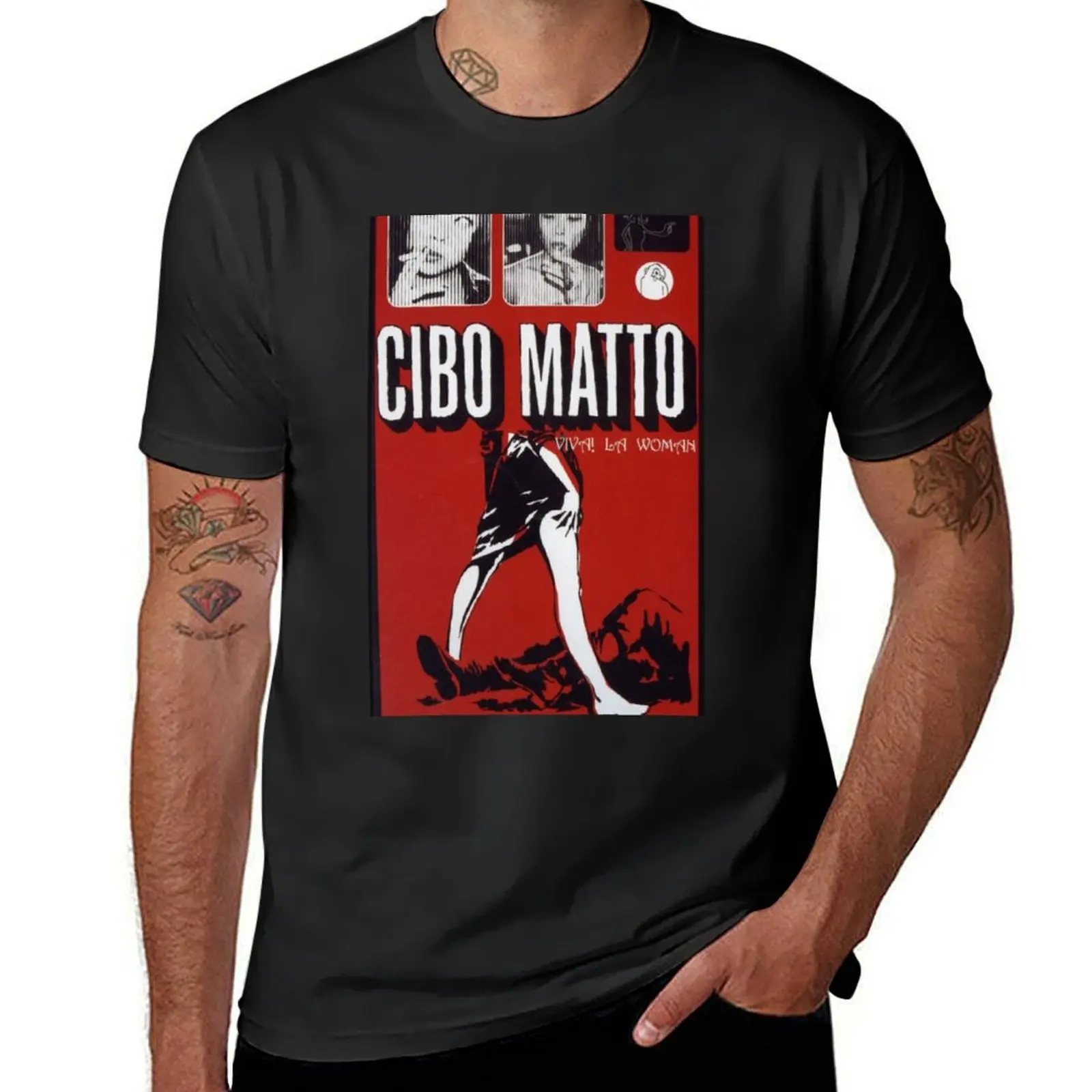 Cibo Matto - Viva! La Woman poster T-Shirt anime clothes kawaii clothes tshirts for men