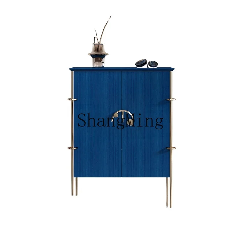 

ZYH light luxury dining side modern restaurant storage wine cabinet tea cabinet villa living room entrance decorative cabinet