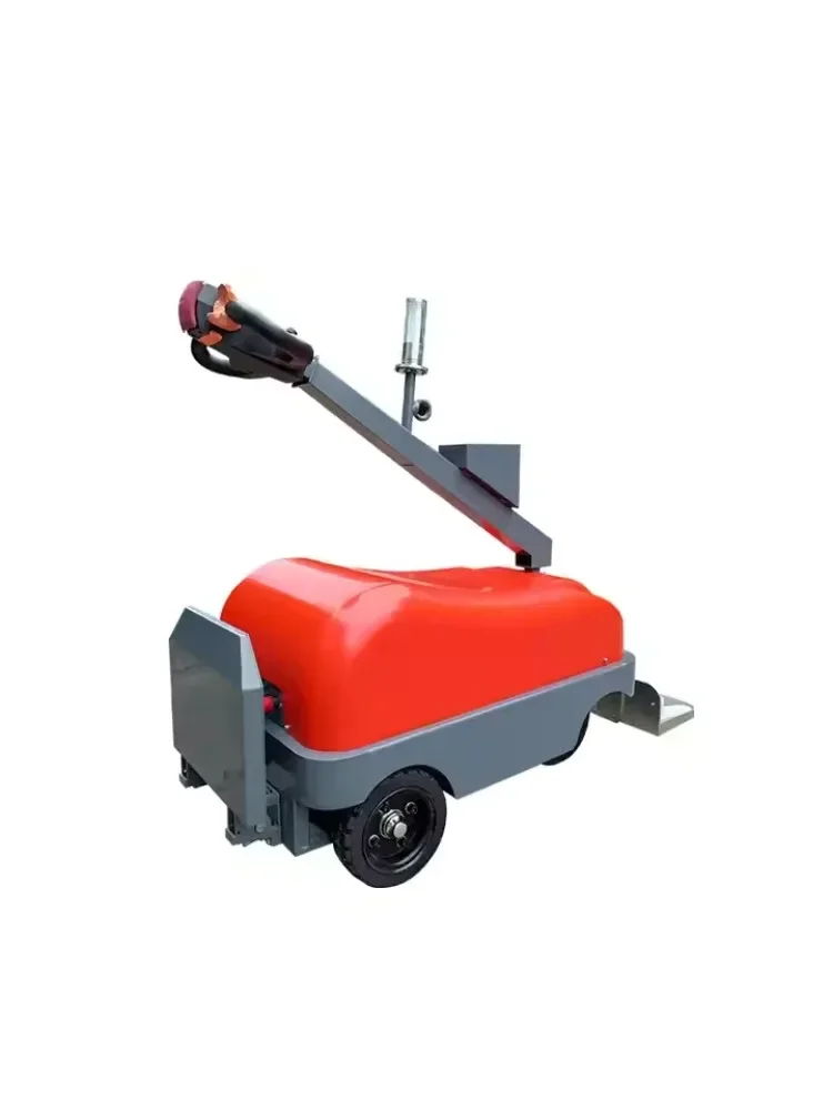 

Electric tractor, small trailer head, walking style factory handling, transportation, and cargo handling machine