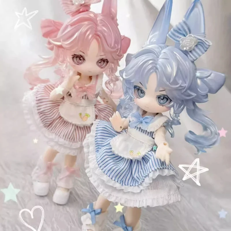 

Inedible Dolls 1/12bjd Double Hanging Card Rabbit Sea Salt Milk Cap & Peach Oolong One-Year Anniversary Anime Action Fiugre