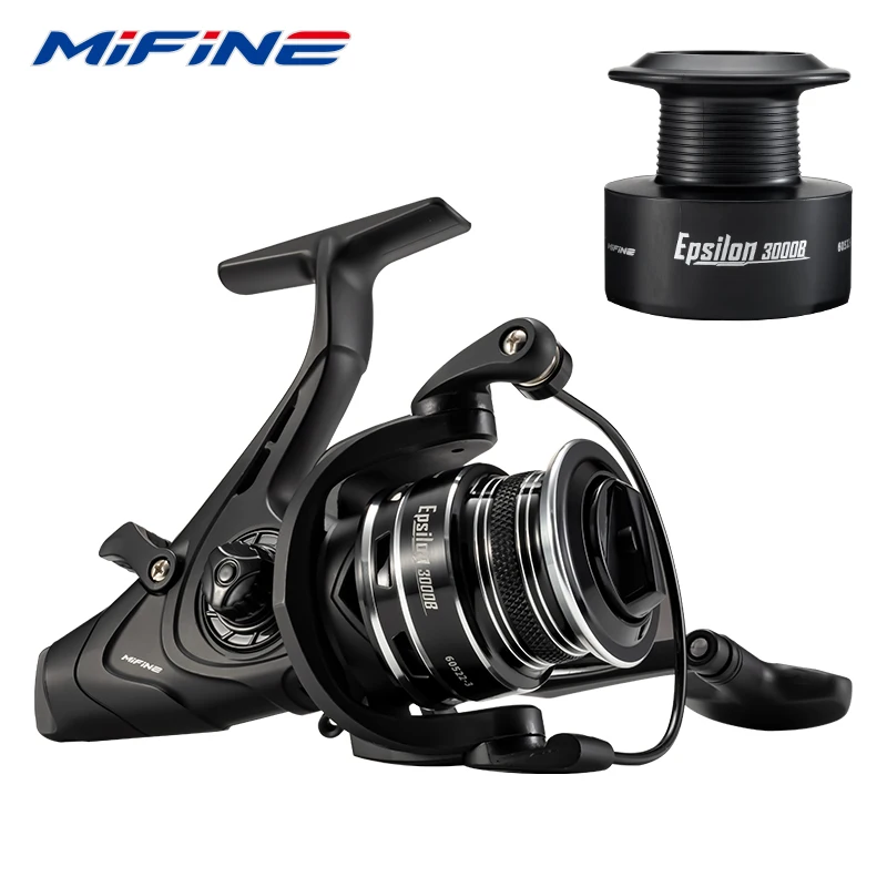 Carretes de pesca MIFINE EPSILON, relación de engranaje 5,2: 1, tamaño 3000/4000/5000/6000 6 + 1BB, carretes giratorios ultraligeros para agua dulce y salada
