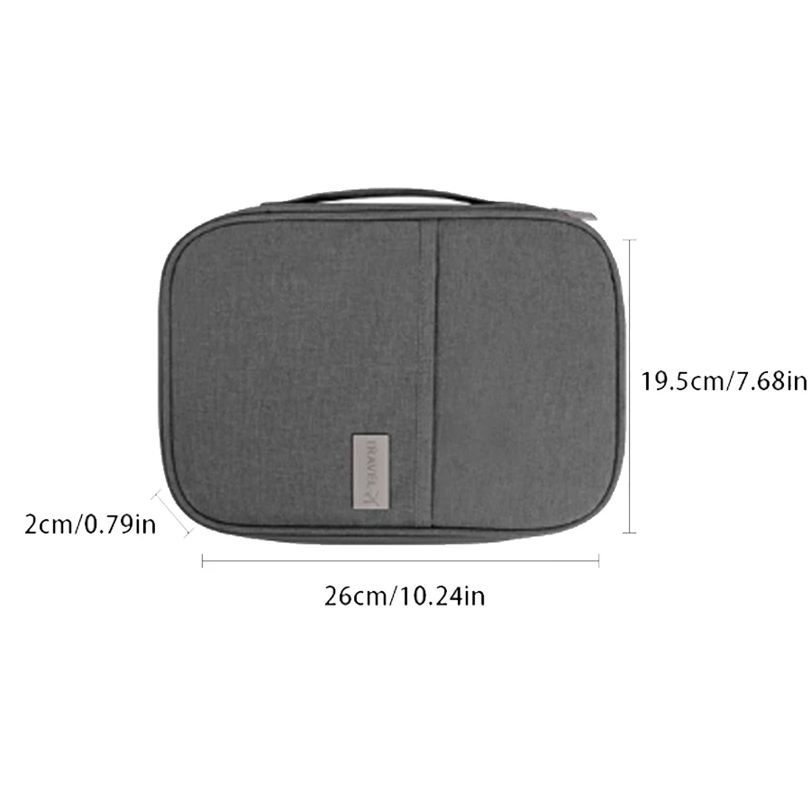 Multi-functional ID card bag, waterproof storage card bag, overseas travel document and passport bag