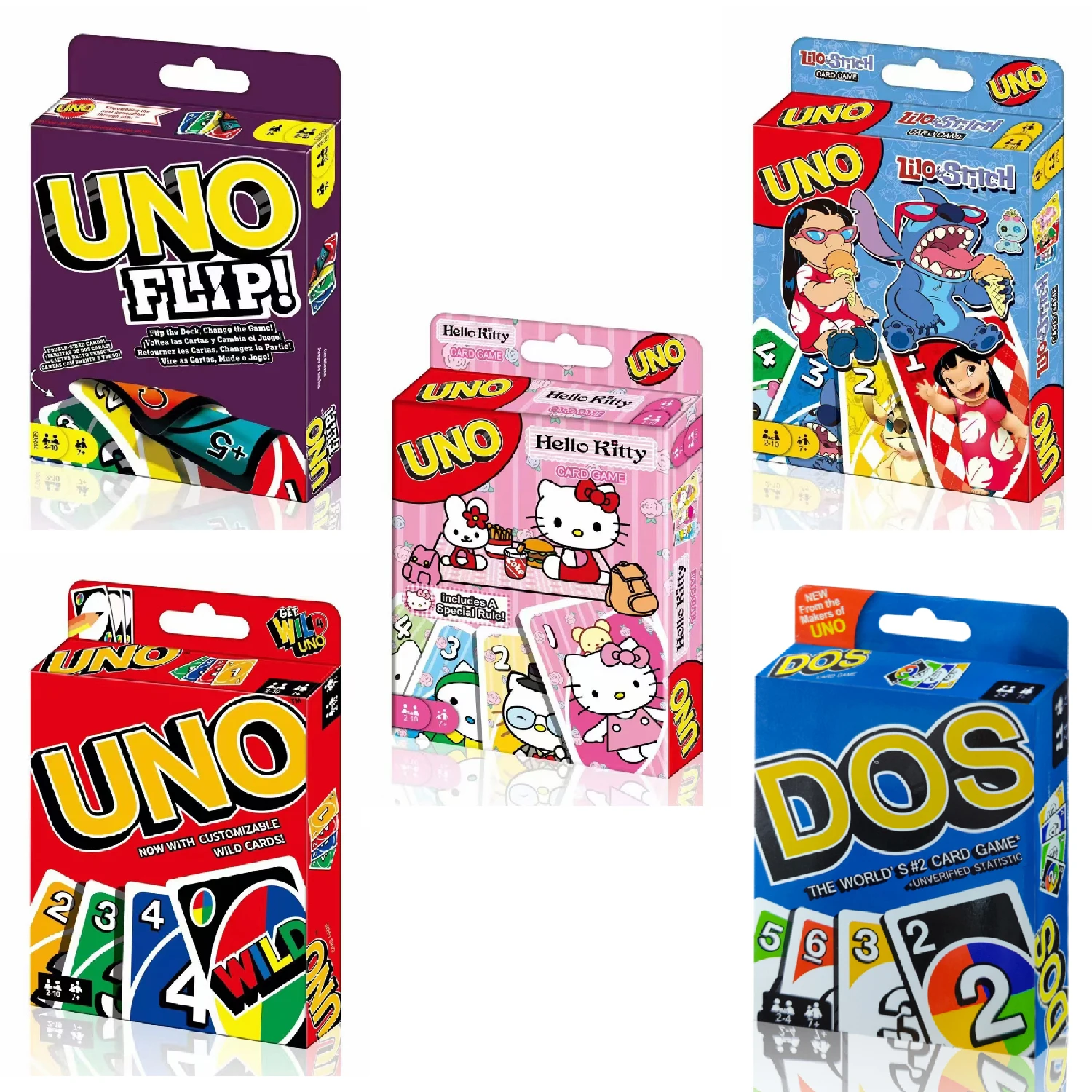 The Uno Flip Cards juegos de mesa UNO tarjetas Harry Narutos uno juego de mesa de cartas jugando para adultos chico regalo de cumpleaños juguete la tarjeta Uno