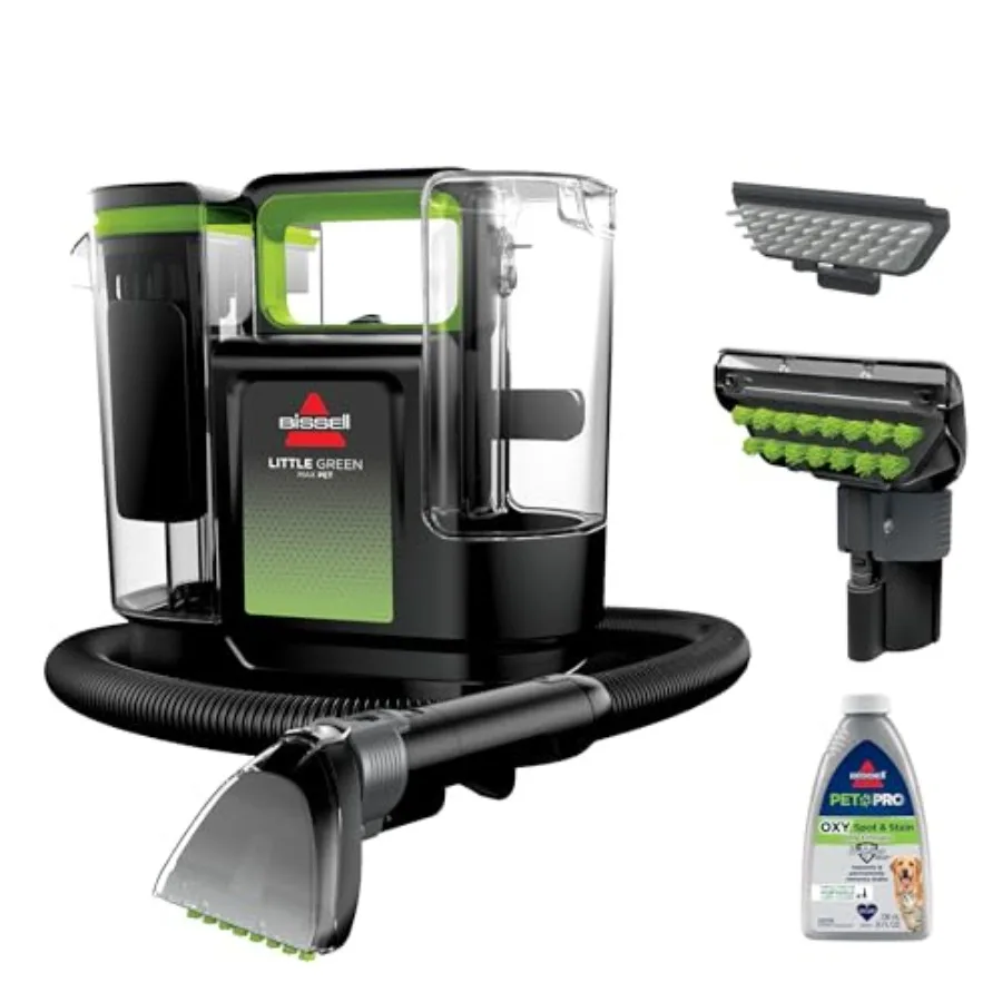 ® ® Portable Car and Upholstery Deep Cleaner, Car/Auto Detailer, with Self-Cleaning Tough Stain Tool and Pet Hair Removal Tool