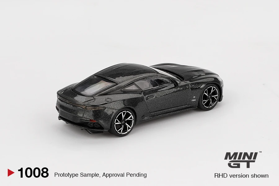 MINIGT 1/64 Aston Martin DBS 007 édition MGT01008-CH voiture en alliage véhicule à moteur moulé sous pression en métal modèle enfants cadeau de noël jouets pour garçons