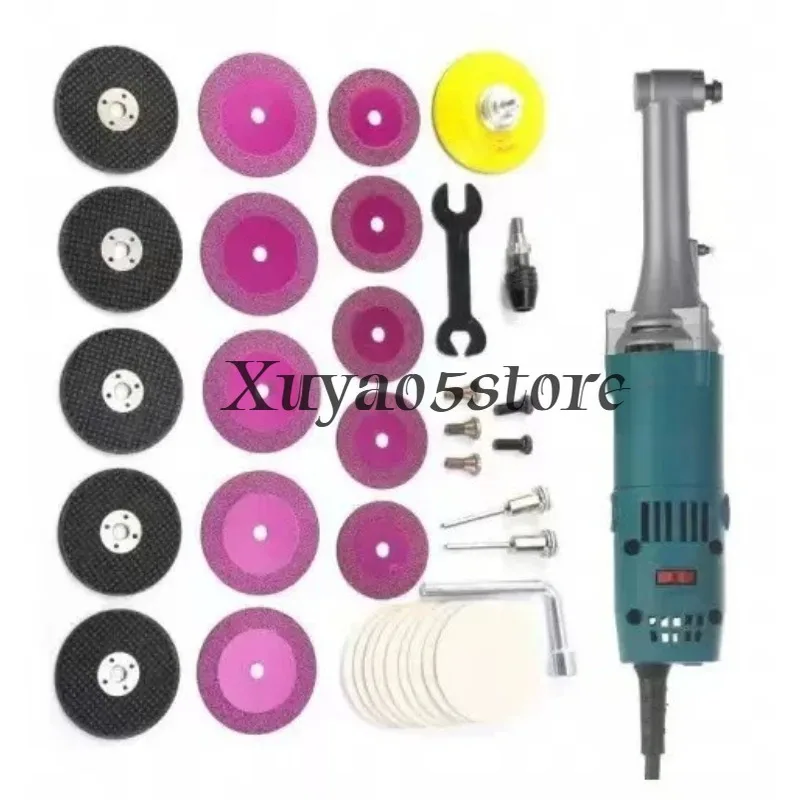 Angle grinder, beautiful seam brushless engraving grinder, multi-function grinder, woodworking, power tool set engraving