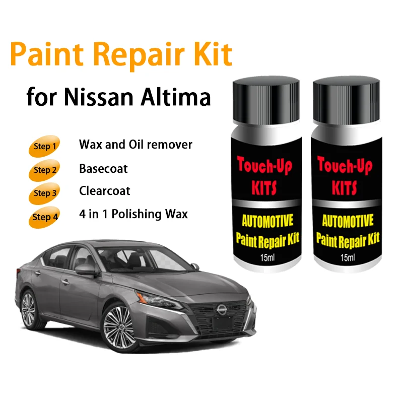 

Car Paint Repair Kit for Nissan Altima Touch-Up Paint Set Scratch Remover Automotive Paint Care Accessories Black White