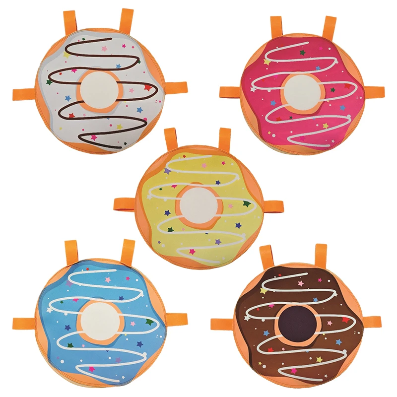 

Funny Kids Performance Costume Chocolate Doughnut Donut Cake Outfits School Stage Costume Halloween Carnival Purim Fancy Dress