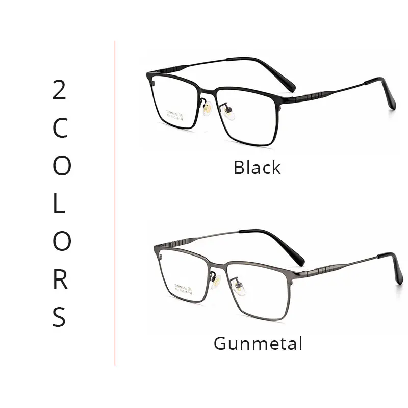 نظارات VANLOOK للرجال بإطار كامل من التيتانيوم لإطارات النظارات الطبية للنساء