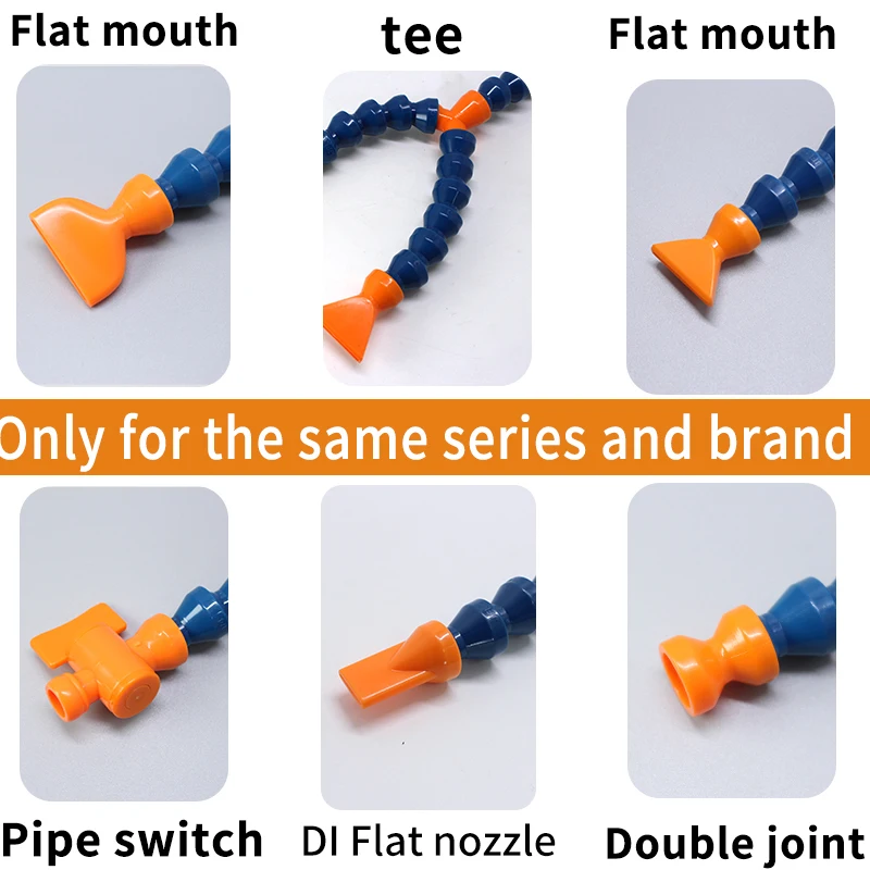 Raccordi per tubi flessibili del liquido di raffreddamento regolabili G1/8 "di buona qualità tubo di raffreddamento in plastica piatto piatto poroso rotondo con valvola di commutazione PT NPT