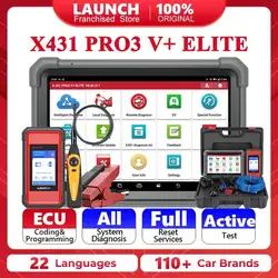 LAUNCH X431 PRO3 V+ ELITE 2024 New Car Diagnostic Tool Professional Car Scanner Auto Diagnosis Tools Same as PRO3S+ ELITE