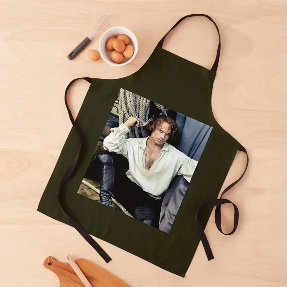 

Sam Heughan Apron Woman Kitchens Kitchen accessories Apron