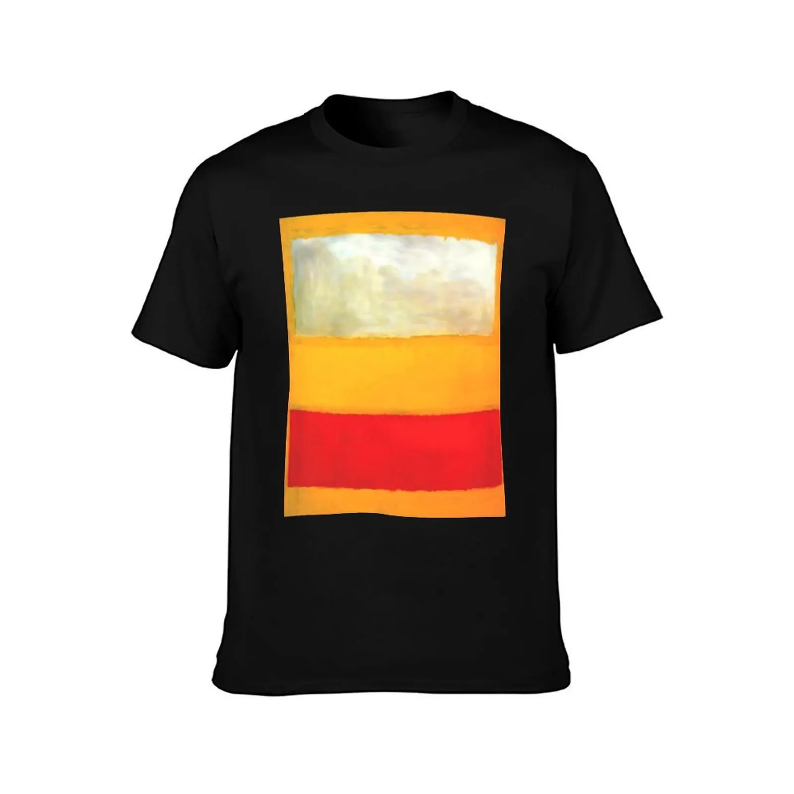 Mark Rothko T-Shirt Casual Loose Short Sleeve Tee for Men T-Shirt