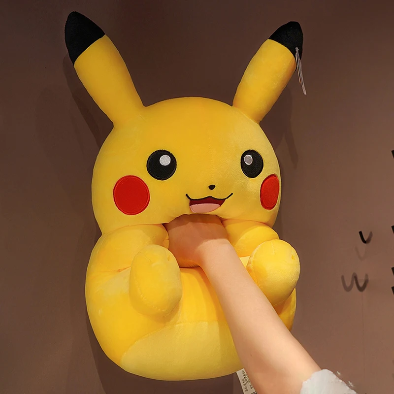 Giant Pikachu Plush Pokemon Peluche Pikachu Stuffed Doll Kawaii Room Decor Soft Sofa Cushion Bedside Pillow Gifts For Girlfriend