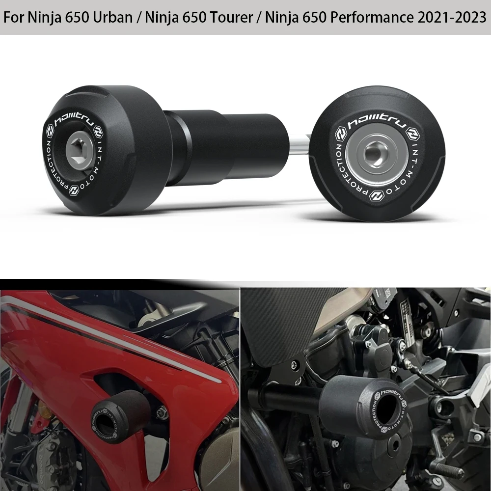 

For Kawasaki Ninja650 Urban Tourer Performance 2017-2023 Motorcycle Falling Protector Crash Pad Frame Slider Protector