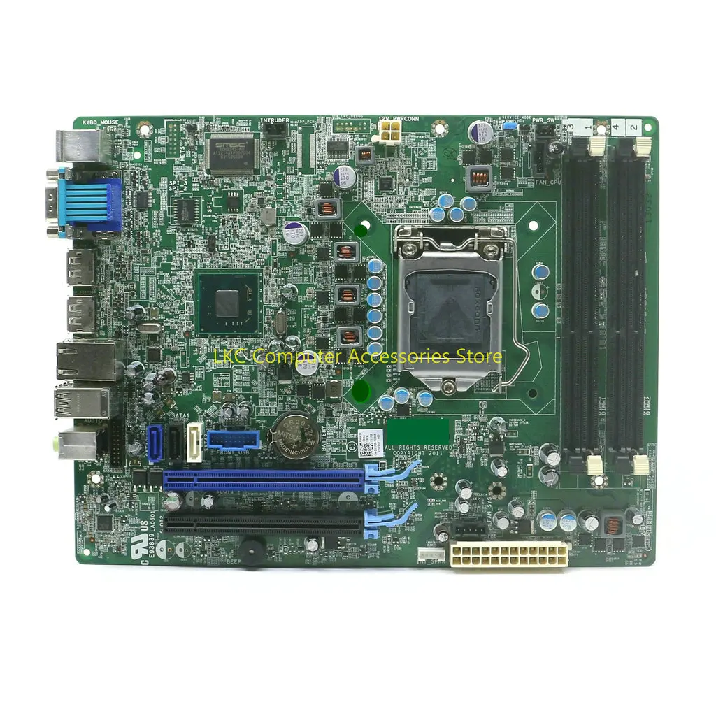 Original For Dell Optiplex 7010 SFF 9010 SFF Desktop Motherboard LGA1155 DDR3 51FJ8 051FJ8 CN-051FJ8 E93839 LA0601 100%Tested