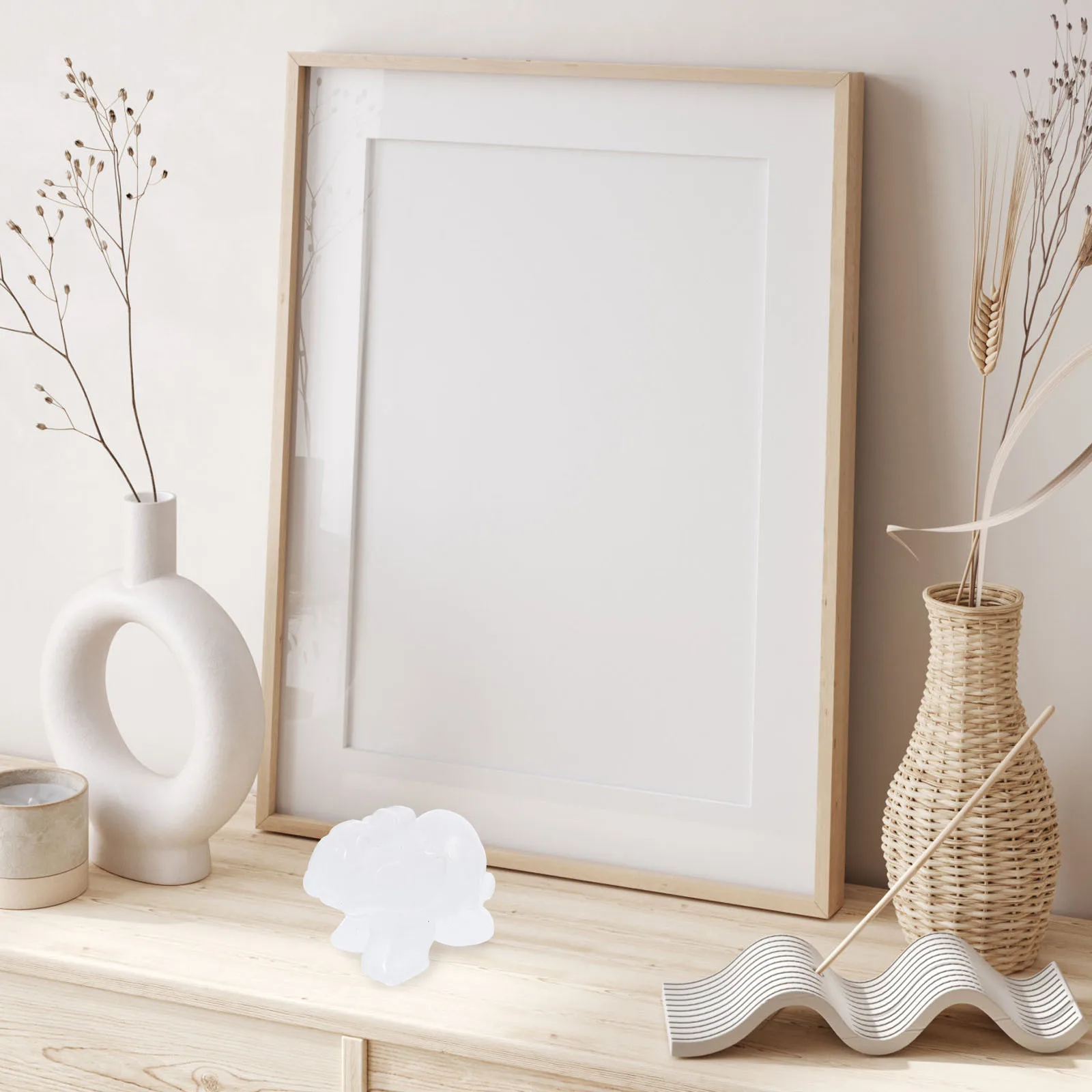 

Unique Crystal Elephant Figure Lightweight Craftsmanship Refined Look Any Scene Decoration Crystal Elephant Sculpture